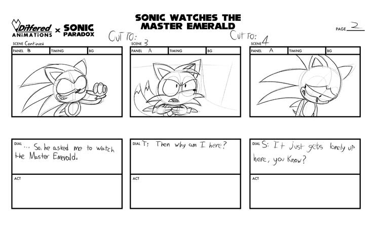 Sonic Storyboard 2